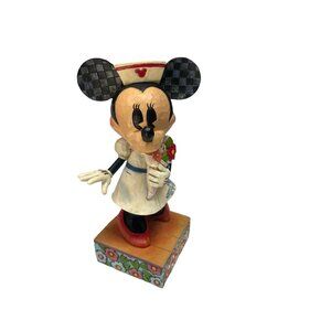 Disney Traditions Minnie Mouse Caring is Contagious Figurine Enesco Jim Shore